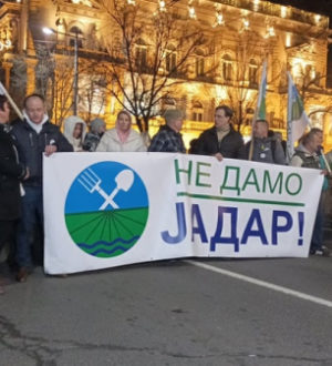 Završen ekološki protest, najavljeno kampovanje ispred Predsedništva (VIDEO, FOTO)