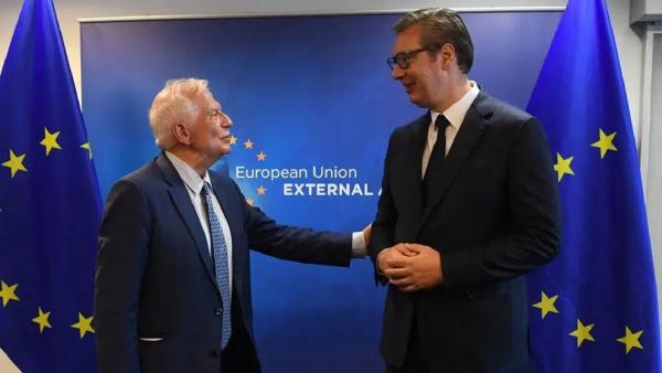 Borelj u ponedeljak sa Vučićem i Kurtijem Borelj u ponedeljak sa Vučićem i Kurtijem