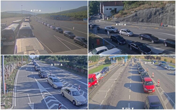 Vozači oprez: Gužve su već zabilježene na M-17 prema jugu i graničnim prelazima sa Hrvatskom, počinju i na sjeveru (FOTO) Vozači oprez: Gužve su već zabilježene na M-17 prema jugu i graničnim prelazima sa Hrvatskom, počinju i na sjeveru (FOTO)