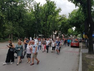 Održan prvi protest &ldquo;Subotica protiv nasilja&rdquo;: Subotičani imali i lokalne zahteve