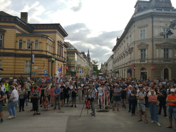 Održan prvi protest &ldquo;Subotica protiv nasilja&rdquo;: Subotičani imali i lokalne zahteve