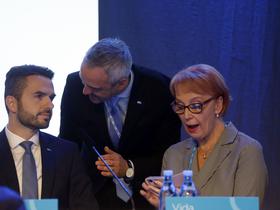 Tonin na kongresu NSi-ja: Slovenija se je zna&scaron;la v kaosu, vsak dan Golobove vlade je izgubljen