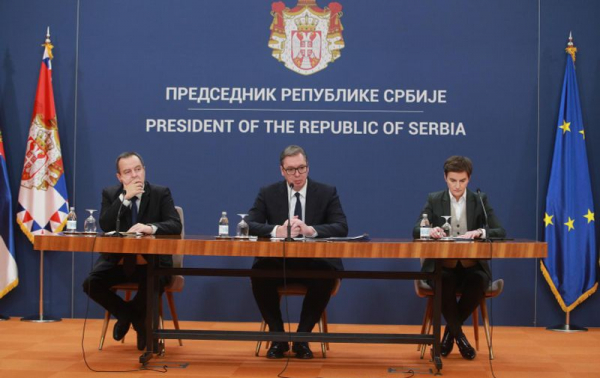Politika & Kriminal
Priča se da bi Ana Brnabić mogla dati ostavku. Vučić se sprema zamijeniti je neuništivim Dačićem
Politika & Kriminal
Priča se da bi Ana Brnabić mogla dati ostavku. Vučić se sprema zamijeniti je neuništivim Dačićem
